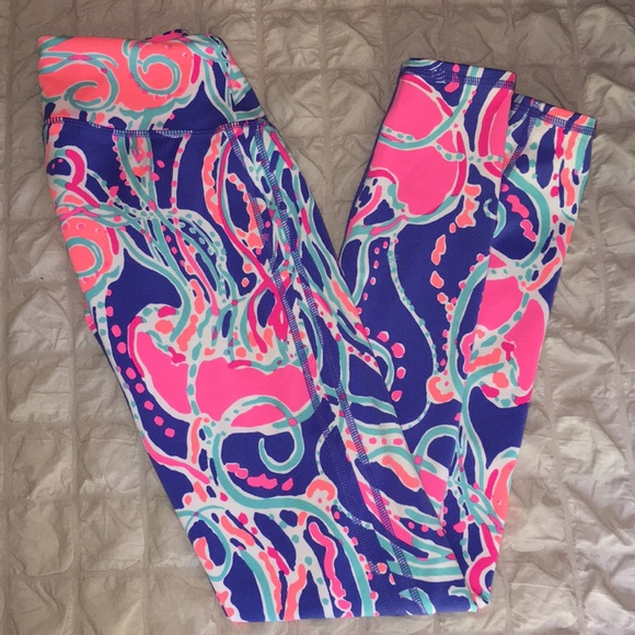 Lilly Pulitzer Pants - Lilly Pulitzer Jellies Be Jammin Luxletic Leggings